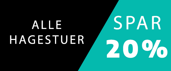 Alle hagestuer - 20%