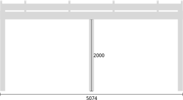 EXAL 140 Nordic 15.6 m2 hagestue i aluminium - Bilde 13