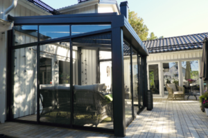 EXAL 140 Nordic 15.6 m2 hagestue i aluminium - Bilde 5