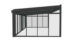 EXAL 140 Nordic 20.3 m2 Hagestue i aluminium - Bilde 4