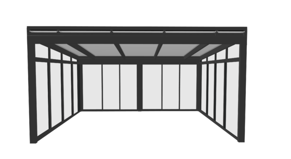 EXAL 140 Nordic 20.3 m2 Hagestue i aluminium - Bilde 7