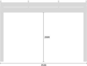 EXAL 140 Nordic 9.8 m2 hagestue i aluminium - Bilde 7