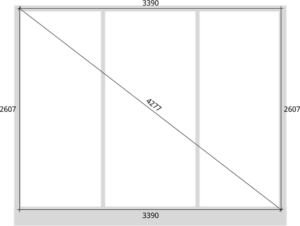 EXAL 140 Nordic 9.8 m2 hagestue i aluminium - Bilde 6