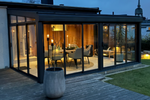 EXAL 140 Nordic 9.8 m2 hagestue i aluminium - Bilde 3