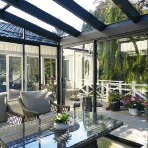 EXAL 140 Nordic 15.6 m2 hagestue i aluminium - Bilde 3