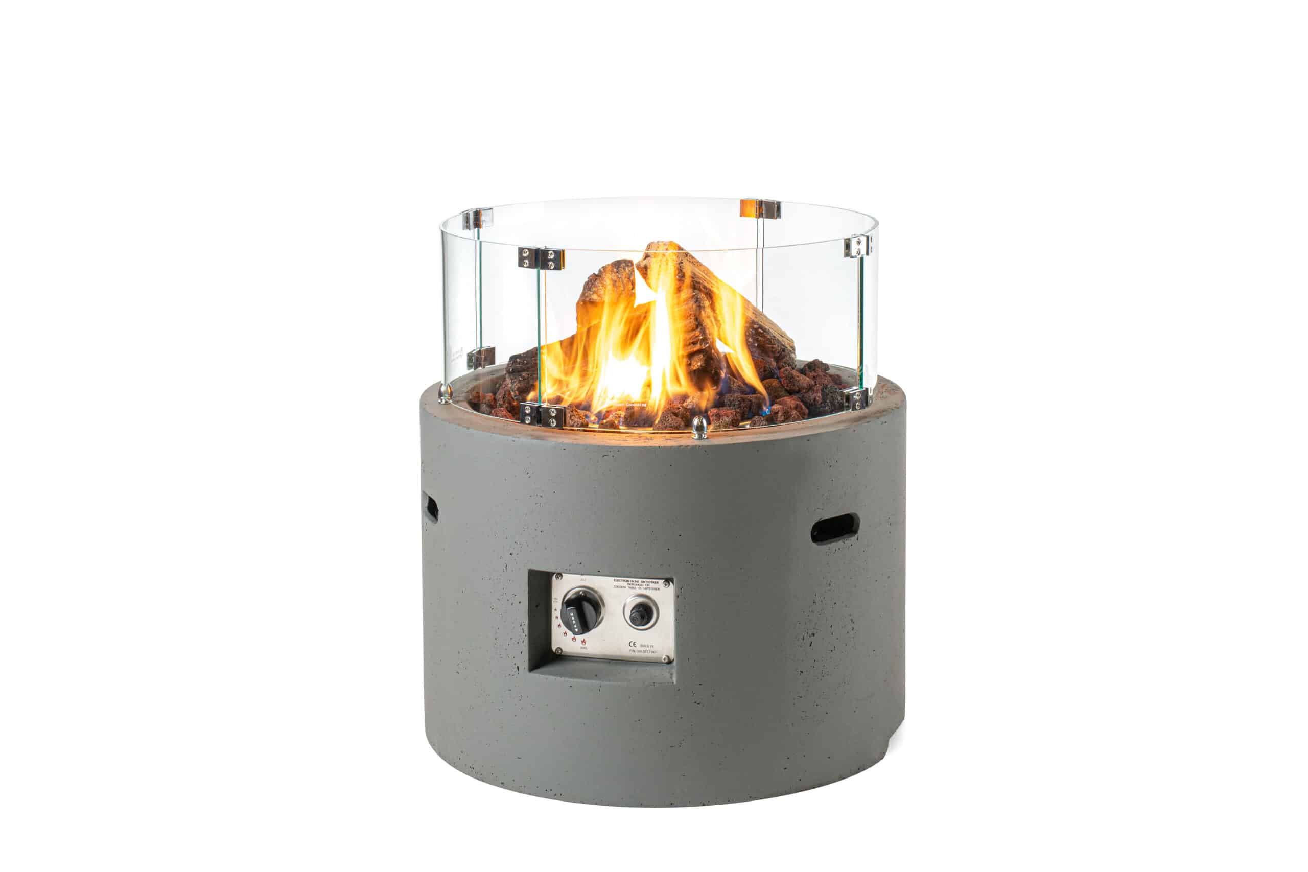 Glazen Ombouw Cocoon Table Rond