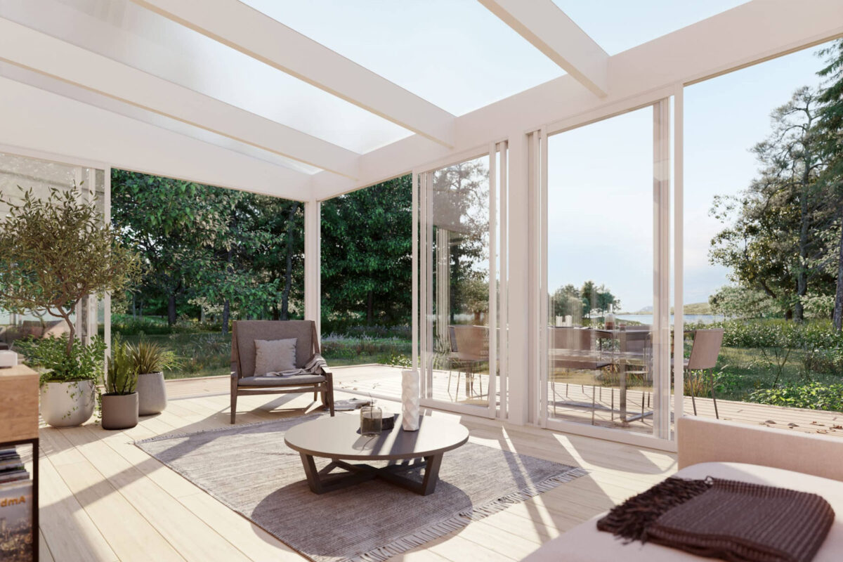 Hygge pulttak sommer